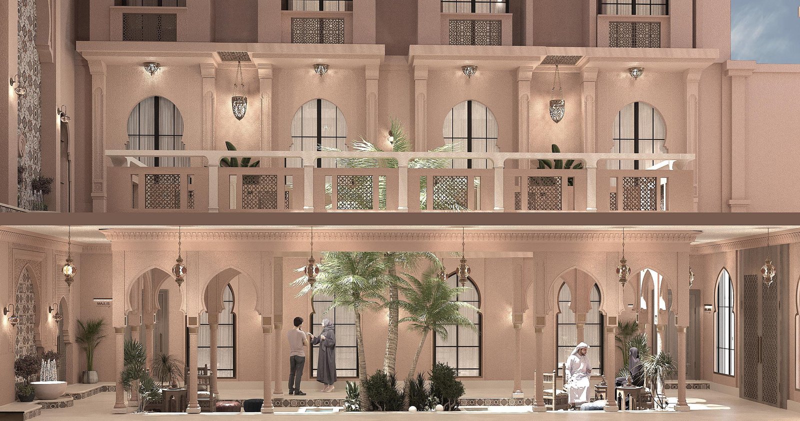 مجمع الرونق السكني